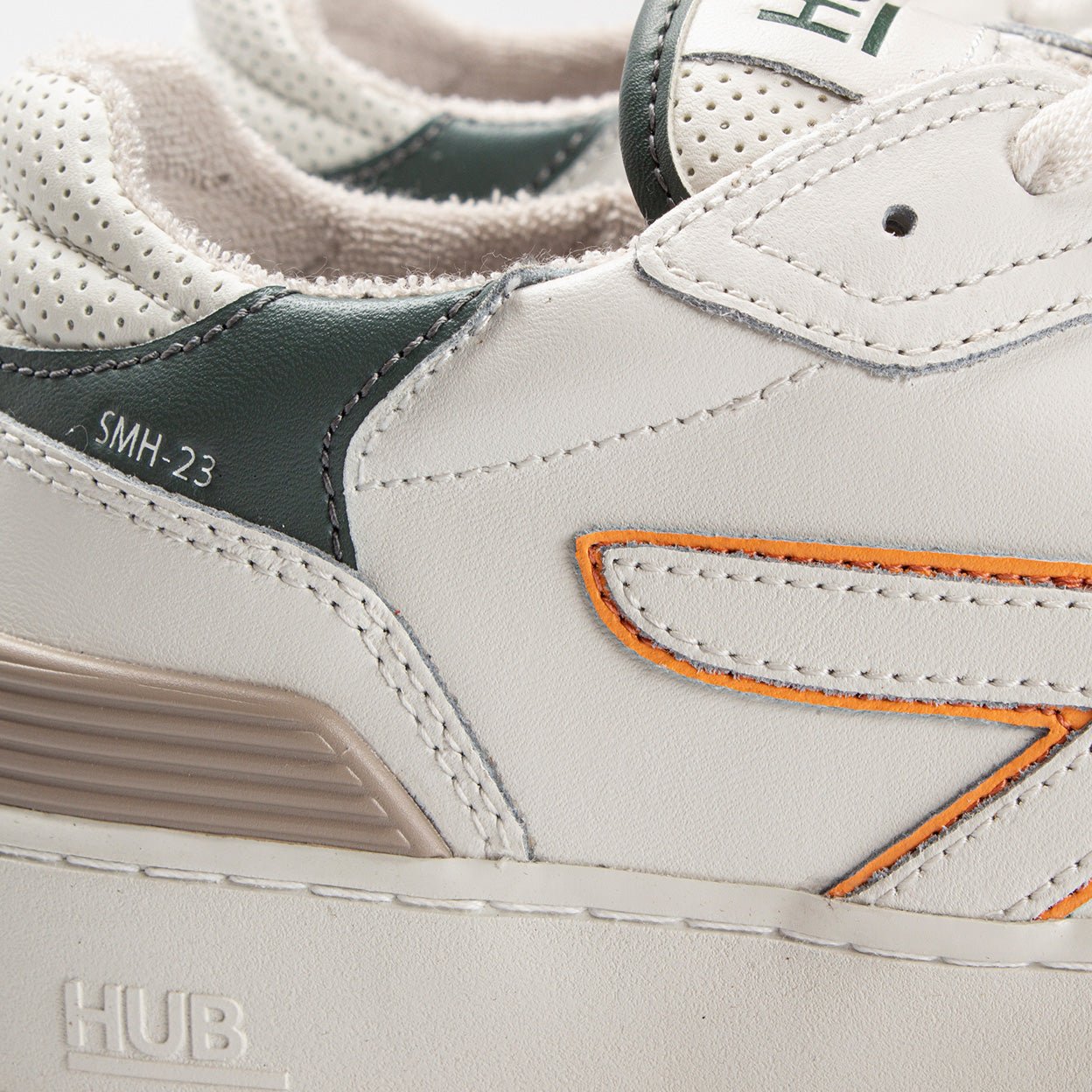 Smash | Off White/Papaya | Men - HUB Footwear