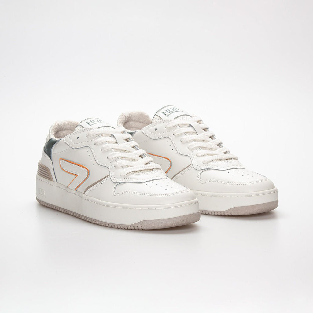 Smash | Off White/Papaya | Men - HUB Footwear