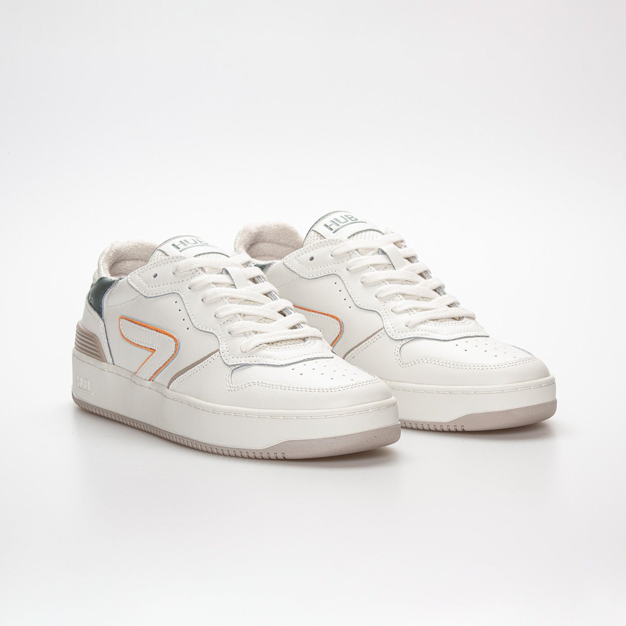 Smash | Off White/Papaya | Men - HUB Footwear