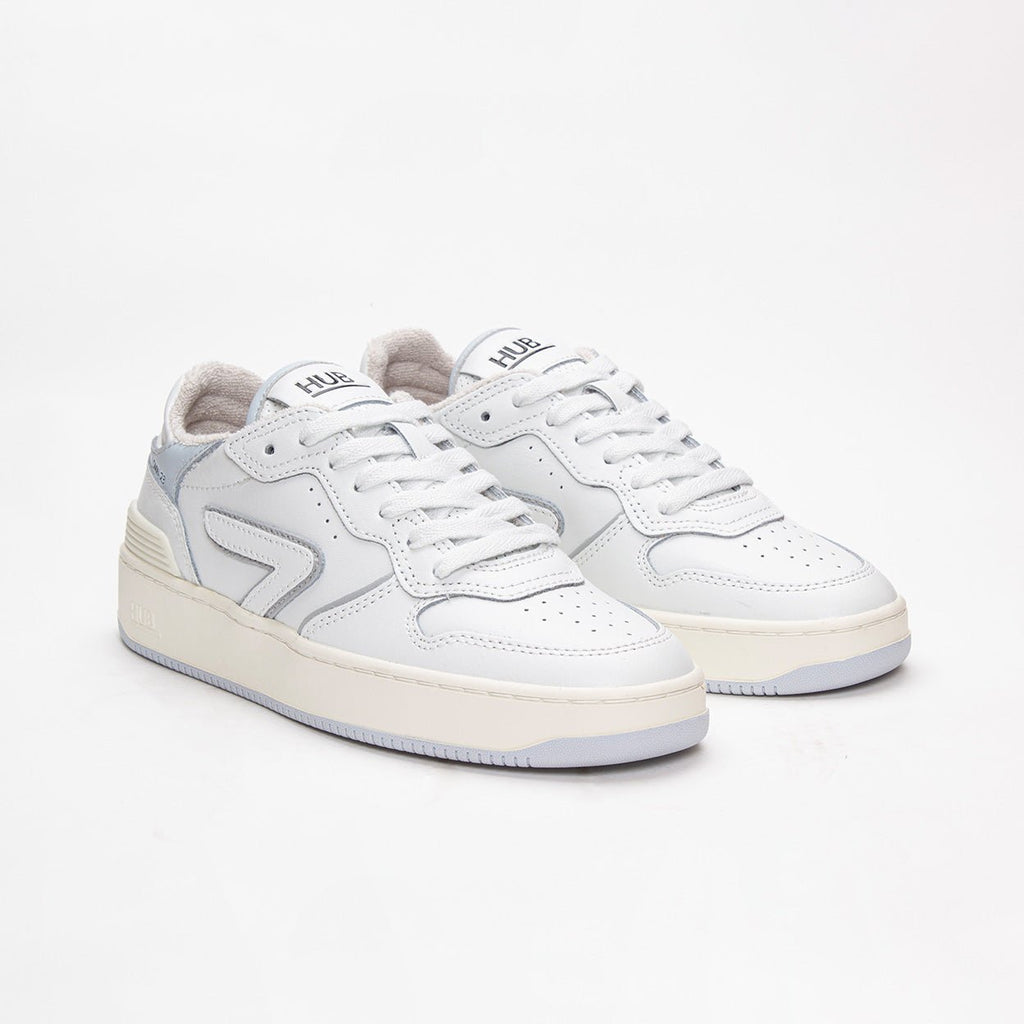Smash | White/Light Blue/Ivory | Women - HUB Footwear