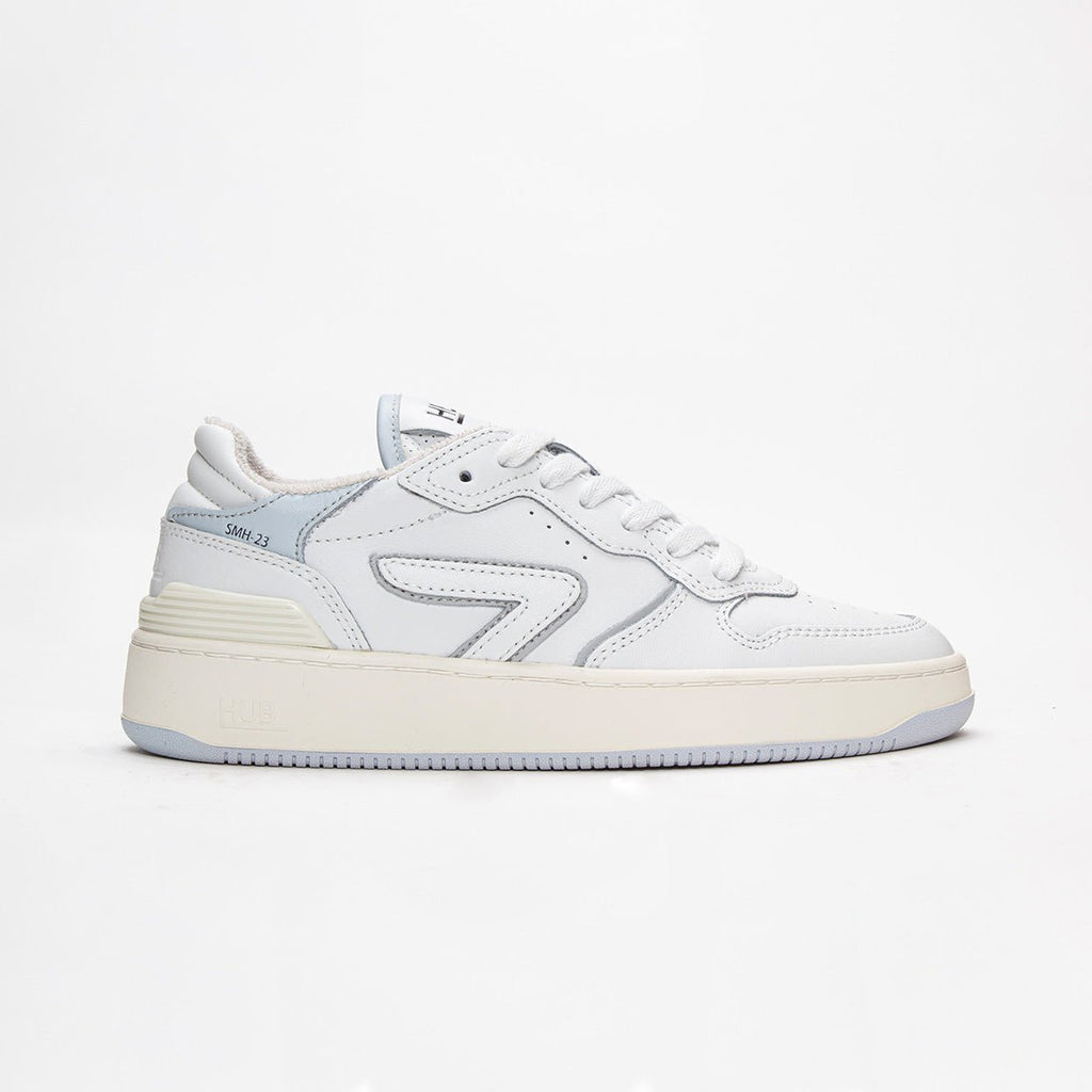 Smash | White/Light Blue/Ivory | Women - HUB Footwear