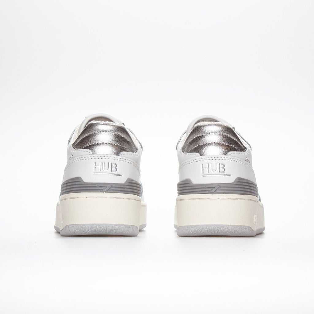 Smash | White/Silver | Women - HUB Footwear