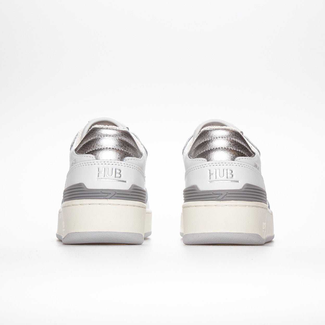 Smash | White/Silver | Women - HUB Footwear