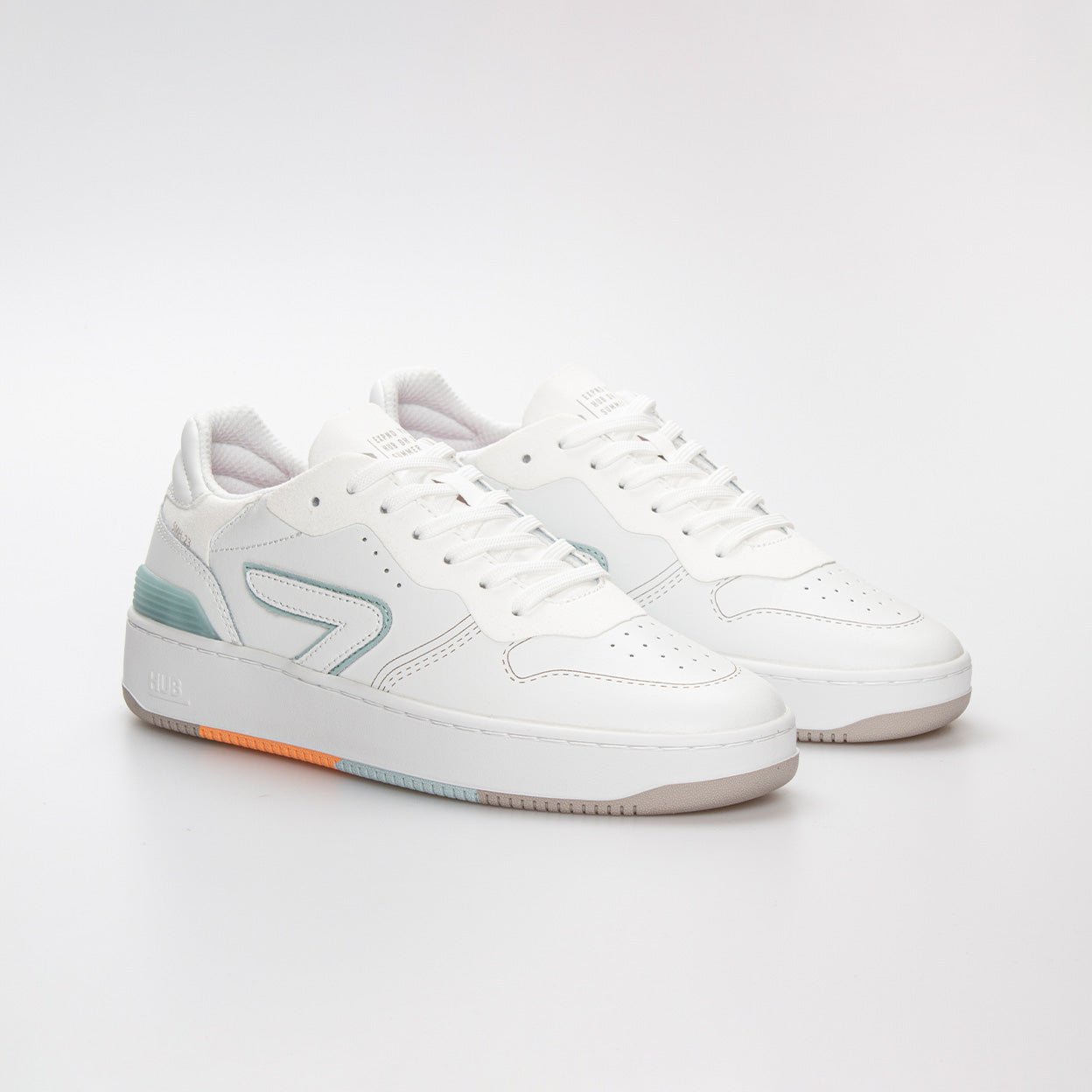 Smash | White/Surf Spray | Women - HUB Footwear
