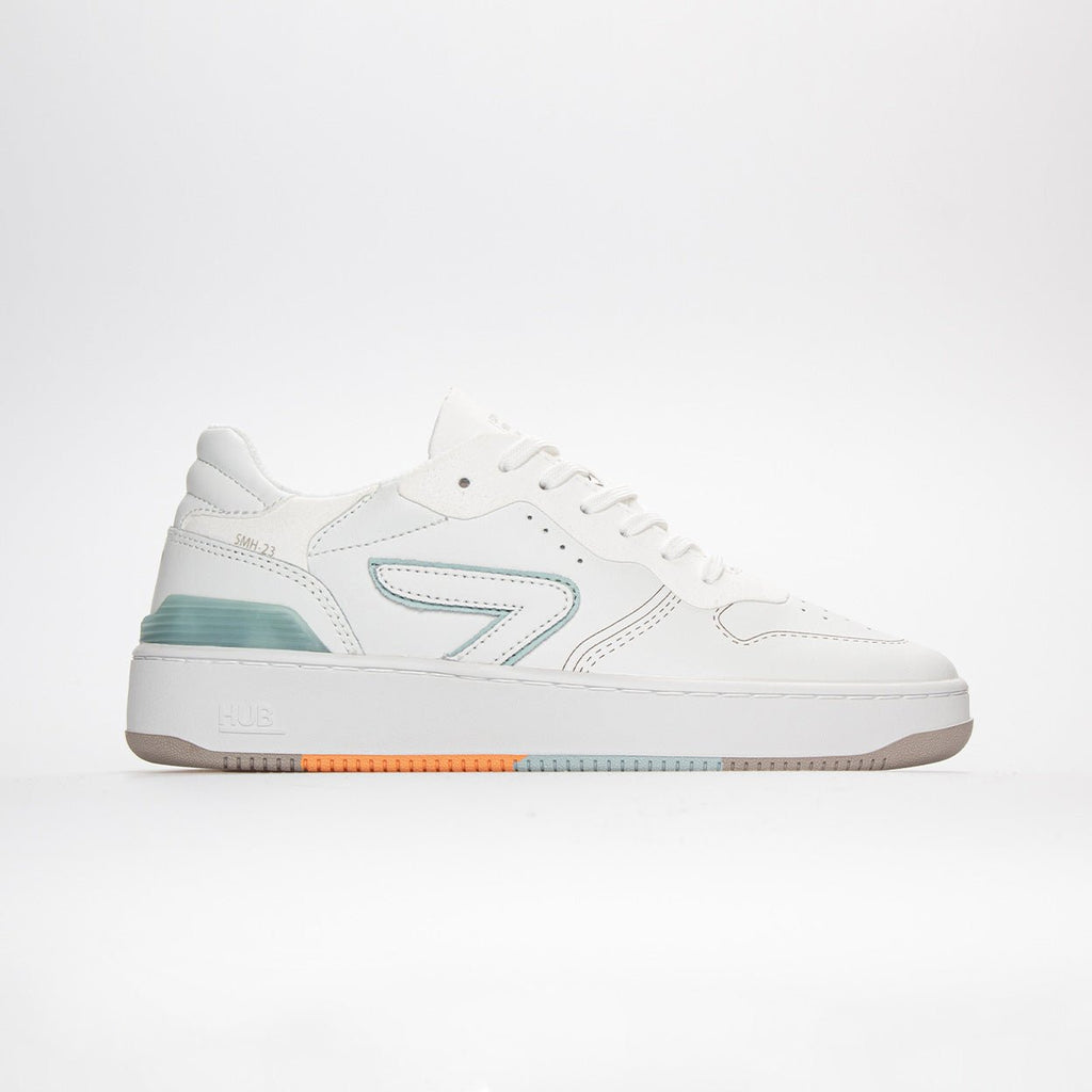 Smash | White/Surf Spray | Women - HUB Footwear