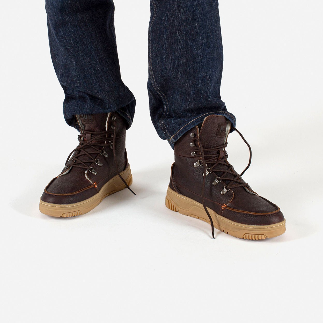 Spitsberg | Dark Brown/Light Gum | Men - hubfootwear