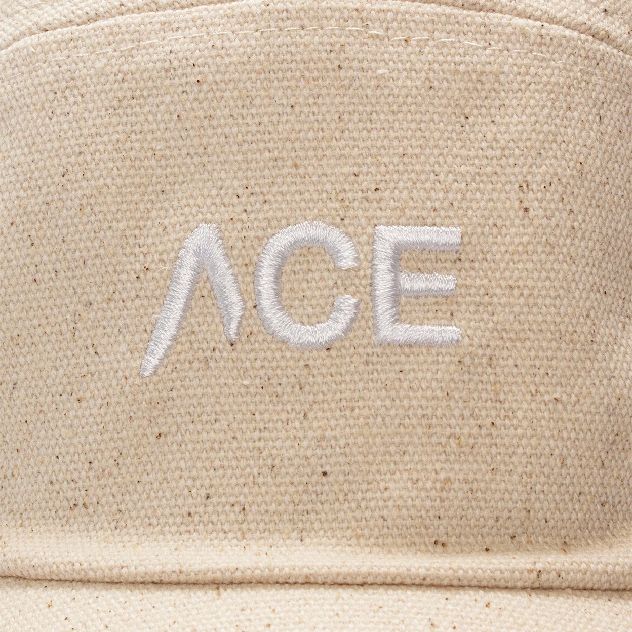 The Ace Logo Cap | Cream | Uniseks - HUB Footwear