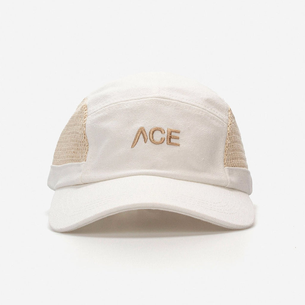 The Ace Logo Cap | White/Cream | Uniseks - HUB Footwear