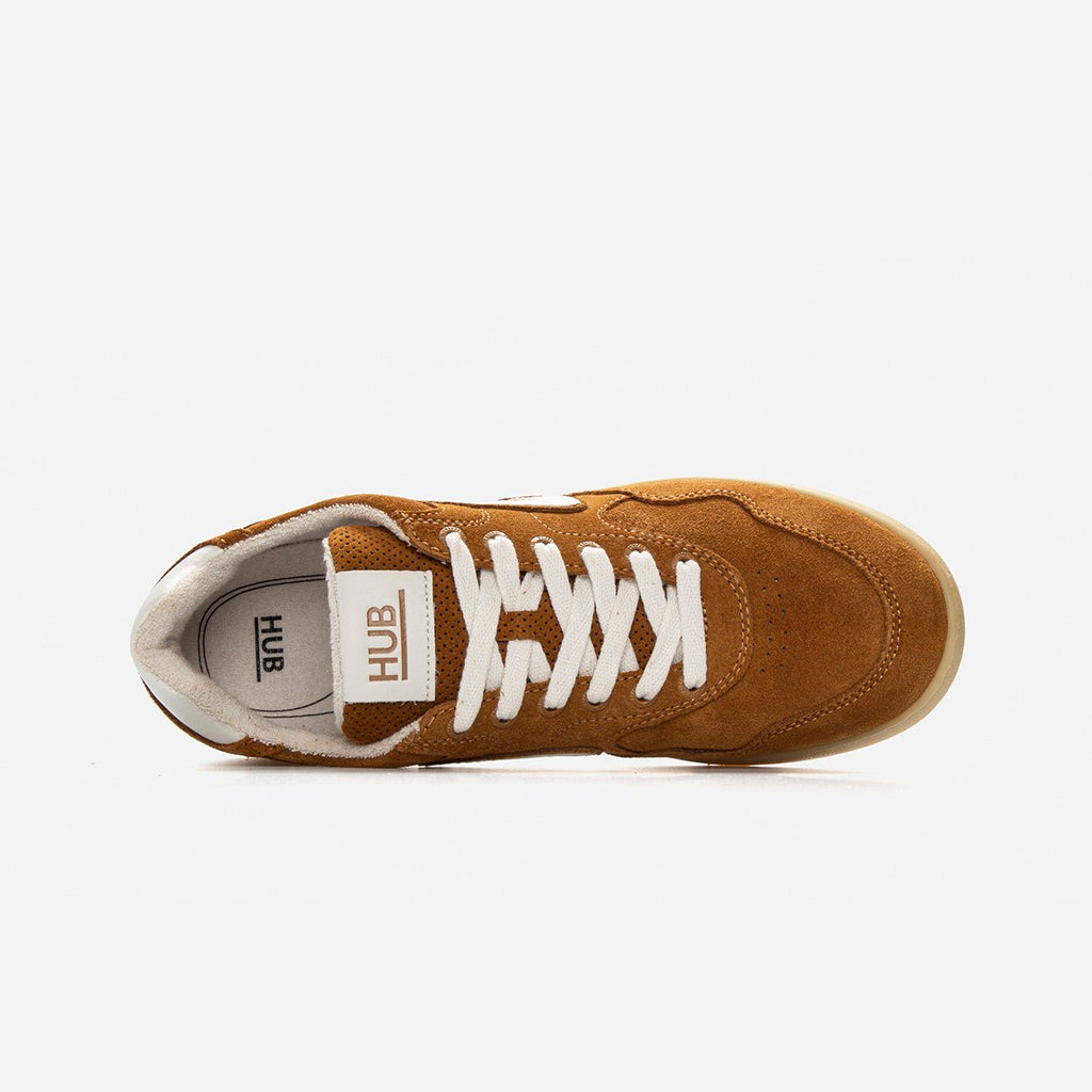 Vancouver | Cognac/Off White | Men - hubfootwear